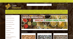 Desktop Screenshot of casavazquez.es